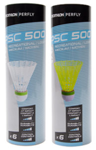 Petecas de badminton de plástico Perfly PSC500